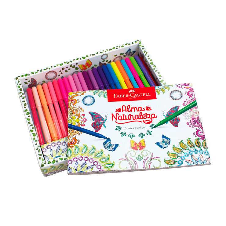 Faber-Castell Set de Mandalas con 72 Plumones — Imagen 1 de 4