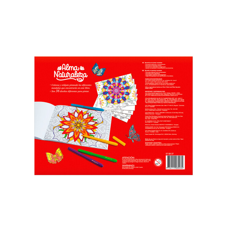 Faber-Castell Set de Mandalas con 72 Plumones — Imagen 3 de 4