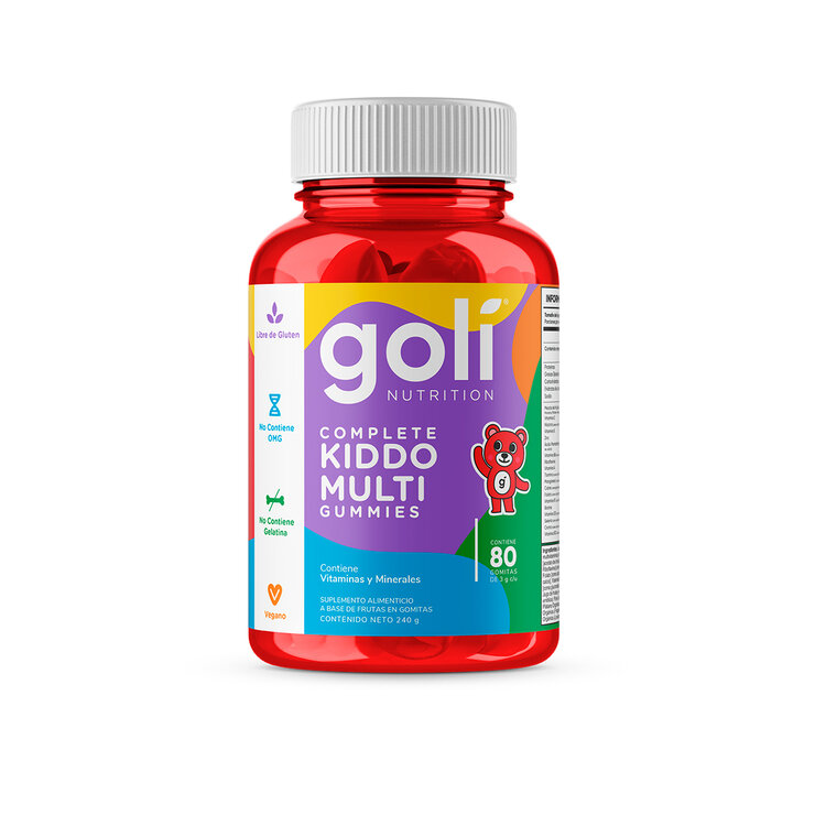 Goli Kids con vitaminas y minerales 80 gomitas