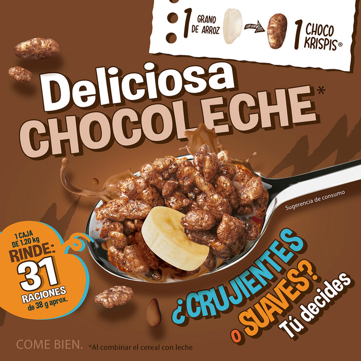 Kellogg's Choco Krispis 1.2 Kg — Imagen 2 de 4