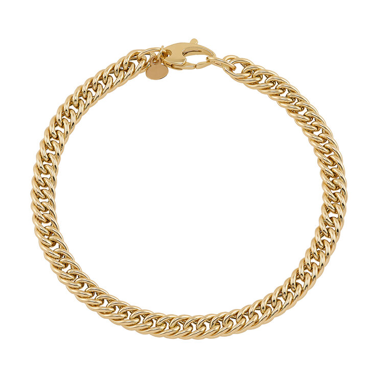Pulsera, Oro Amarillo de 14K — Imagen 2 de 4