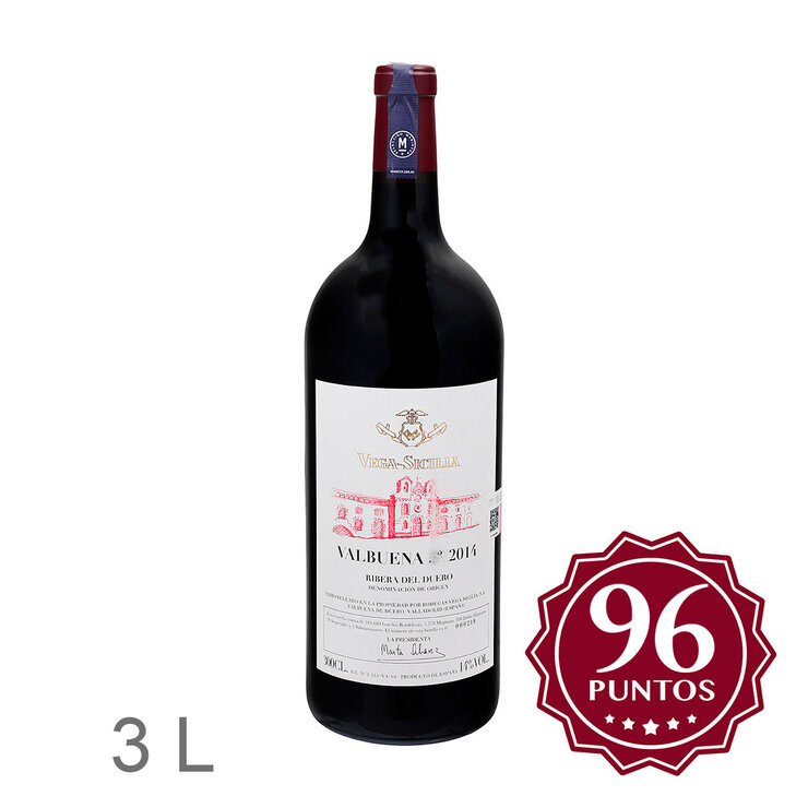 Vino Tinto Vega Sicilia Valbuena 2014 3L — Imagen 1 de 3
