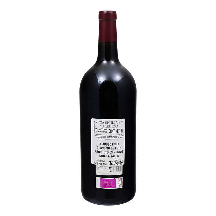 Vino Tinto Vega Sicilia Valbuena 2014 3L — Imagen 2 de 3