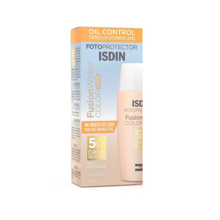 Isdin Fotoprotector Fusion Water Color Light FPS50+ 50ml — Imagen 3 de 4