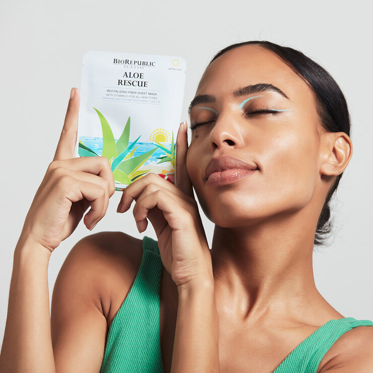 BioRepublic Mascarillas Faciales Biodegradables 10 pzas — Imagen 3 de 4
