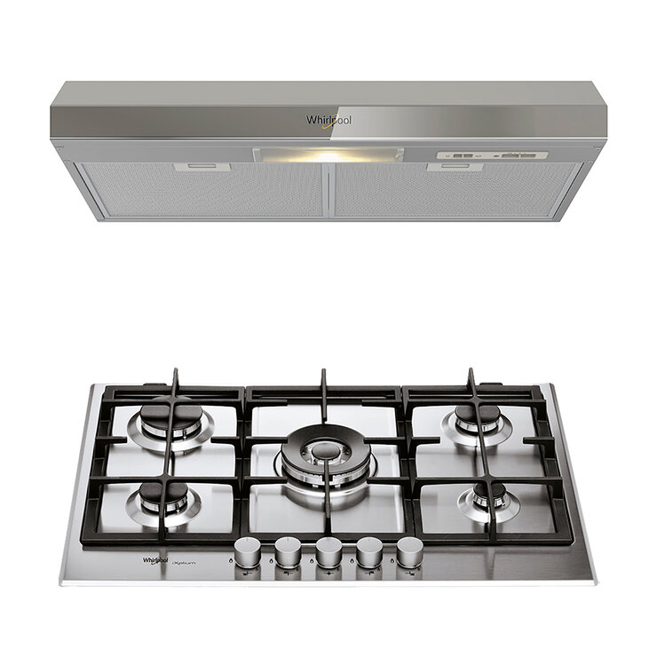 Combo parrilla y campana Whirlpool — Imagen 1 de 4