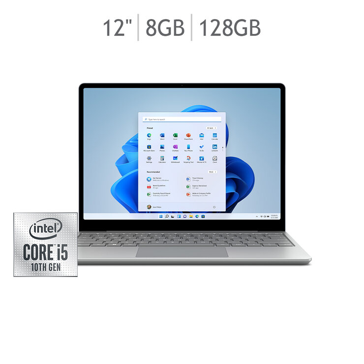 Microsoft Surface Laptop Go 2 12.4" Intel Core i5 8GB 128GB SSD — Imagen 1 de 4