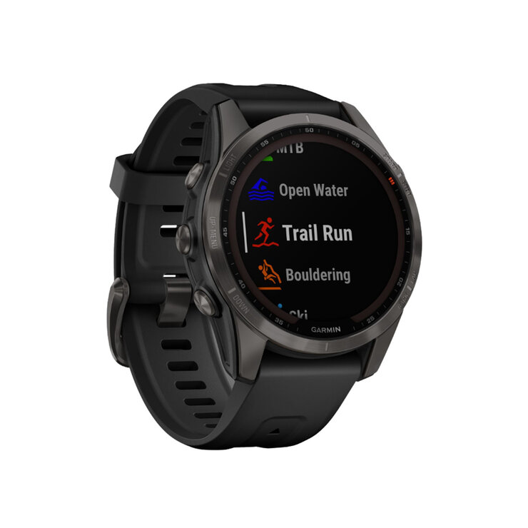 Garmin Smartwatch Fenix 7S Sapphire Solar con GPS 42mm Gris Carbón — Imagen 4 de 4
