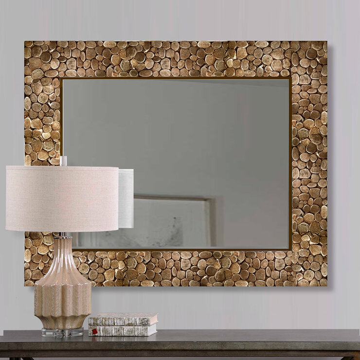 Luvi Home Espejo Nosta Oro — Imagen 1 de 4