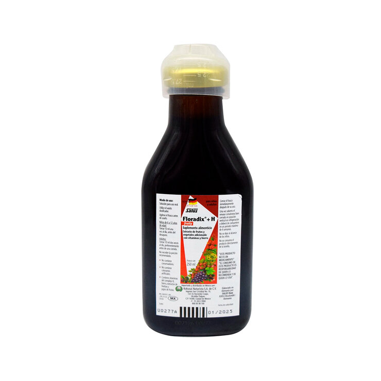 Salus, Floradix + H. Fruity 250 ml — Imagen 3 de 3