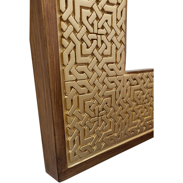Luvi Home Espejo Rhunda Oro — Imagen 3 de 4