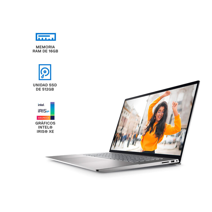 Dell Laptop Inspiron 16" 5620 Intel® Core™ i5, 16 GB RAM, 512 GB SSD — Imagen 2 de 4
