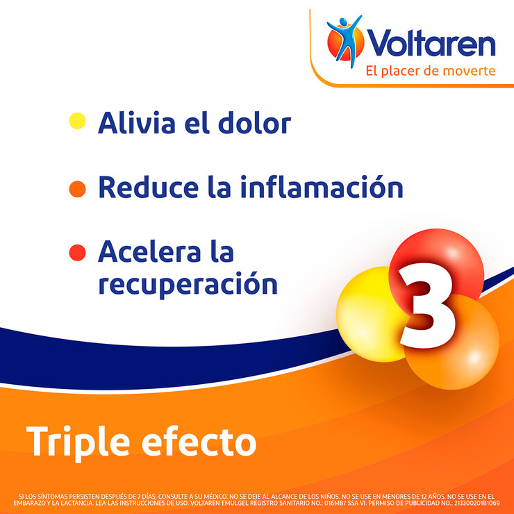 Voltaren Emulgel  Diclofenaco Gel  2.32% 100g + 50g  — Imagen 4 de 4