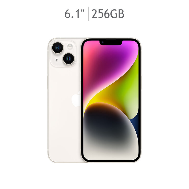 Apple iPhone 14 256GB Blanco Estelar — Imagen 1 de 4