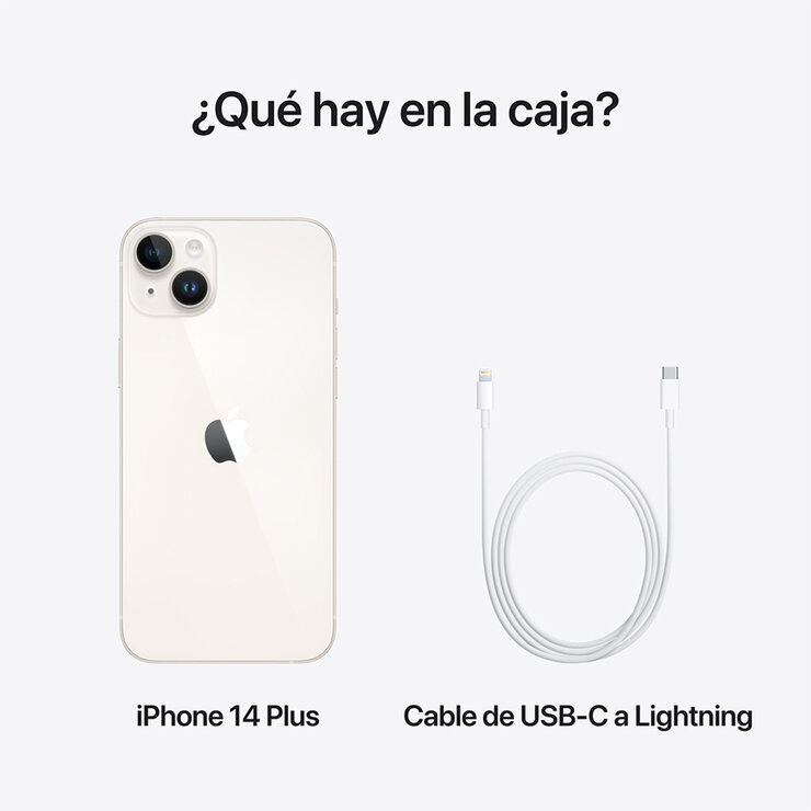 Apple iPhone 14 Plus 256GB Blanco Estelar — Imagen 4 de 4