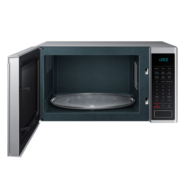 Samsung, Microondas con grill de 1.4', color plata — Imagen 2 de 4