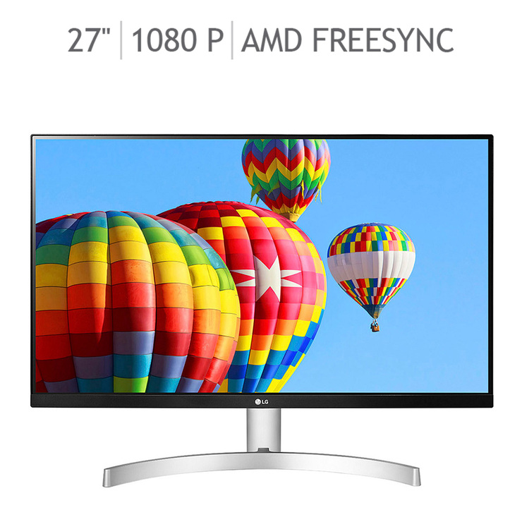 LG Monitor 1080p 27" Radeon FreeSync™ 27MK600M-W.AWM  — Imagen 1 de 4