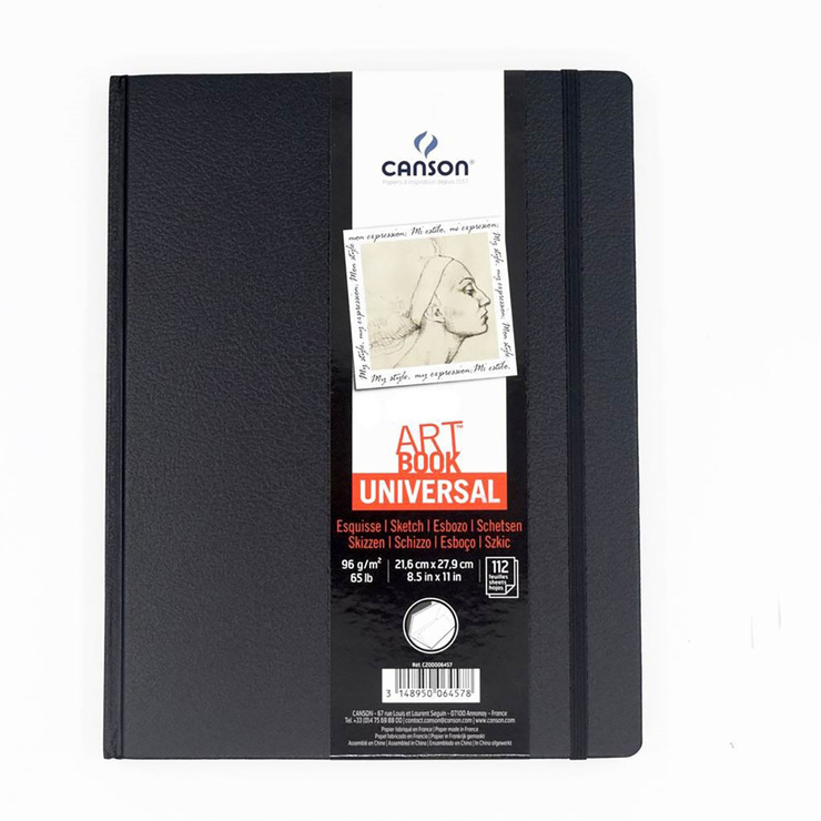 Canson Libreta de Dibujo Universal de  21.6 x 29.7cm con 112 Hojas — Imagen 1 de 2