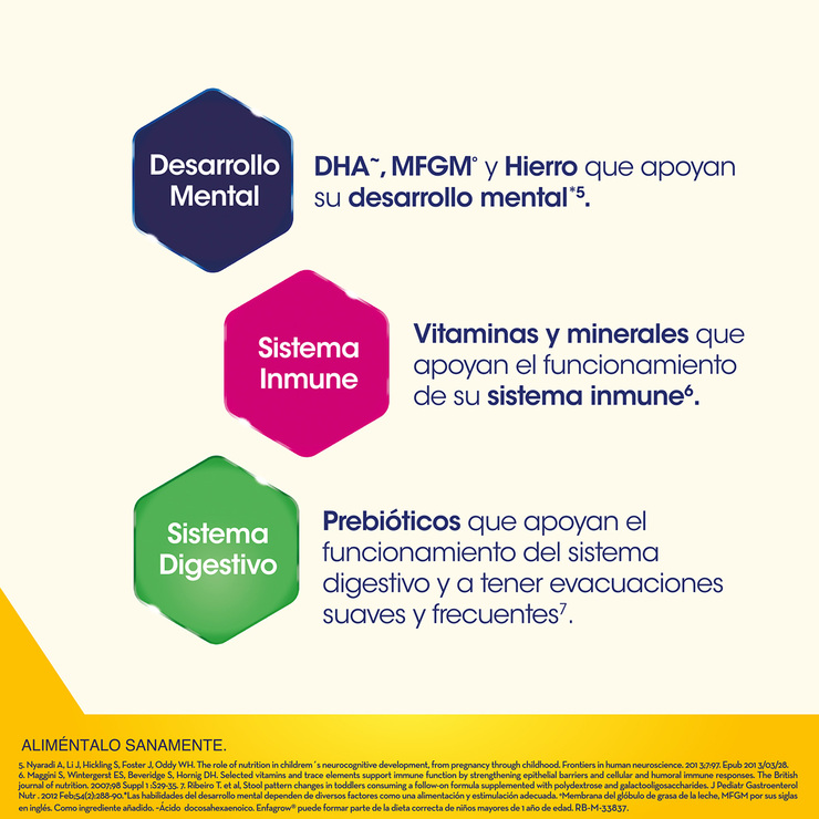 Fórmula Infantil Enfamil Etapa 1, 2 latas 1.2 kg c/u — Imagen 4 de 4