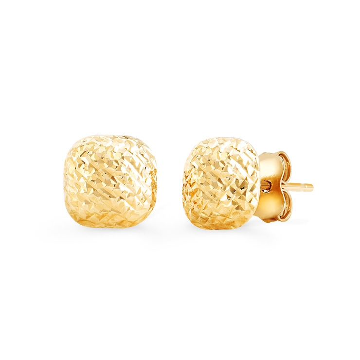 Aretes de Poste, Oro de 14K — Imagen 1 de 4