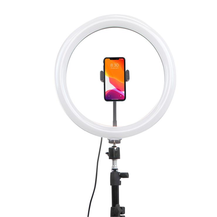 Cygnett V-Pro Aro de Luz 12" con Soporte para Celular — Imagen 2 de 4