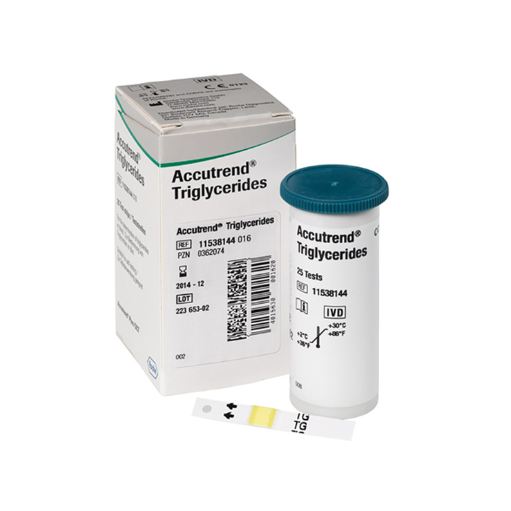Accutrend Triglicéridos 25 Tiras — Imagen 1 de 2