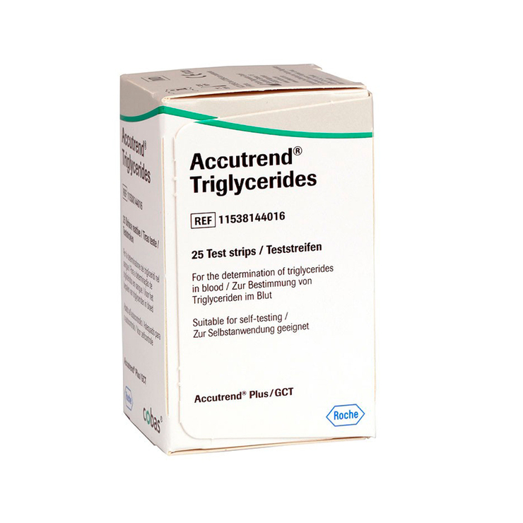 Accutrend Triglicéridos 25 Tiras — Imagen 2 de 2