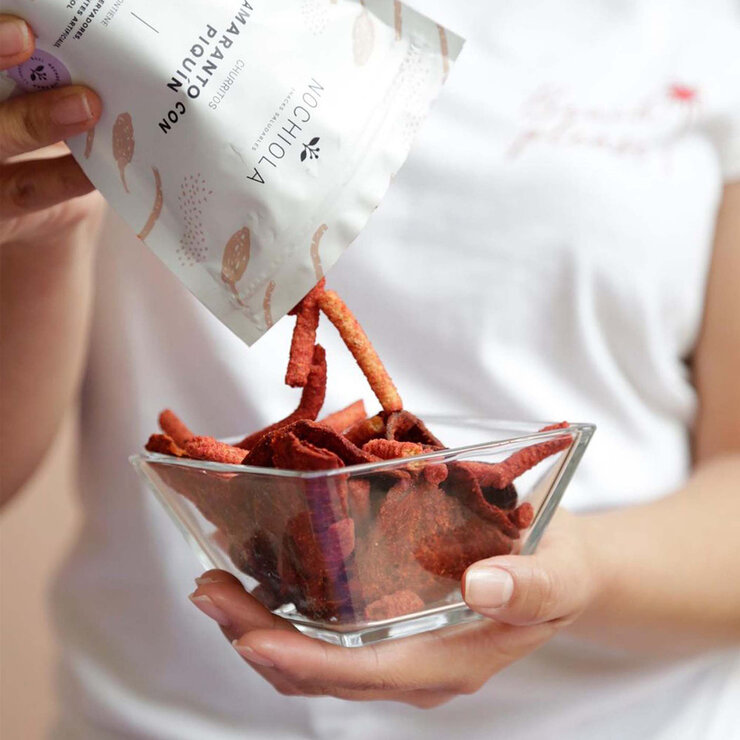 Nochiola Churritos de Amaranto con Piquín 500 g — Imagen 3 de 3