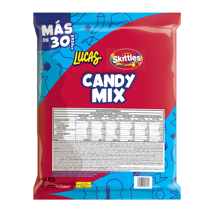 Mars Surtido de Dulces Enchilados y Aciditos 1.02 kg — Imagen 2 de 3