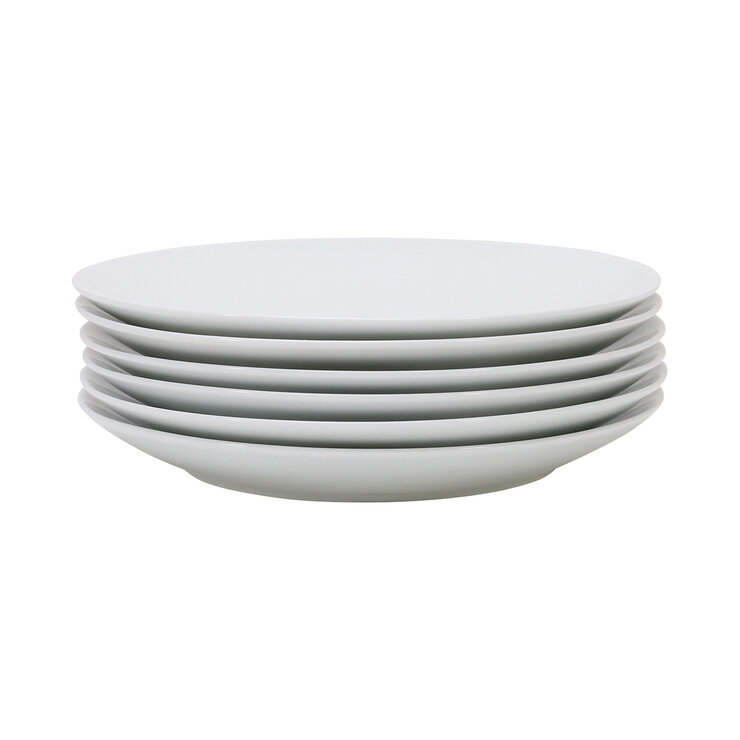 Crown Baccara Juego de 6 Platos para Ensalada de Porcelana — Imagen 3 de 4