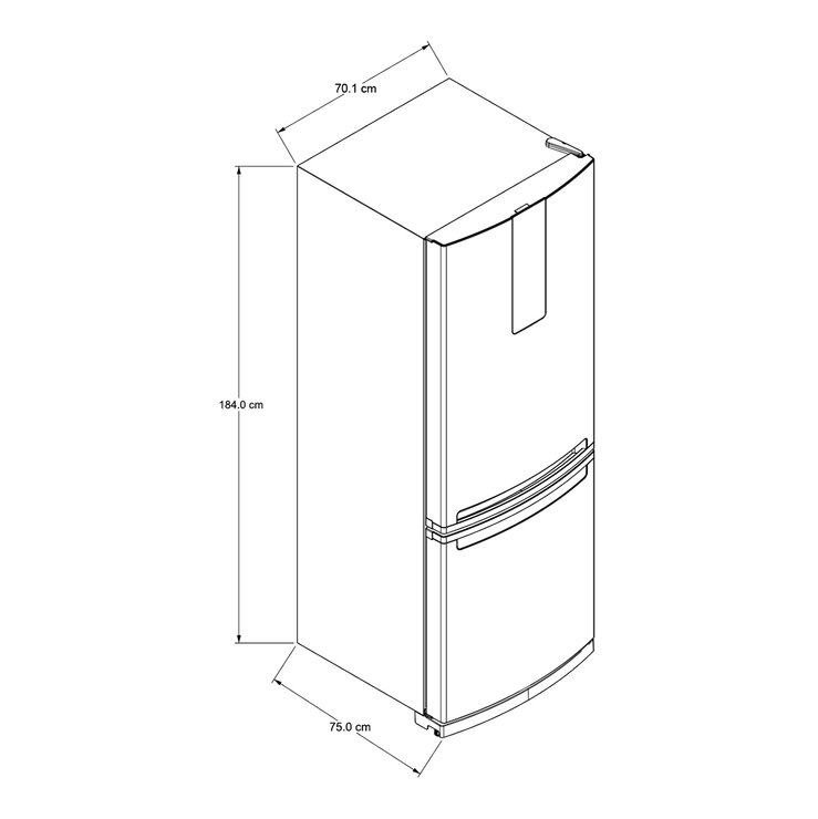 Refrigerador 17' Bottom Mount Whirlpool — Imagen 4 de 4