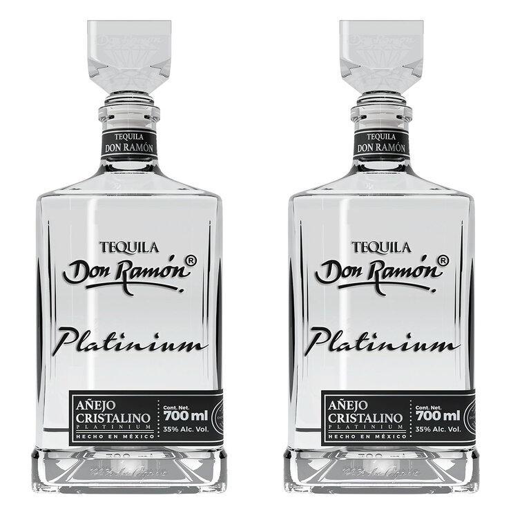 Tequila Don Ramón Añejo Cristalino 2 de 700 ml — Imagen 1 de 4