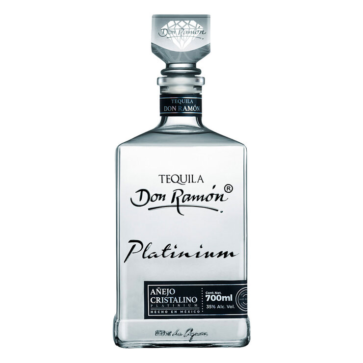 Tequila Don Ramón Añejo Cristalino 2 de 700 ml — Imagen 3 de 4
