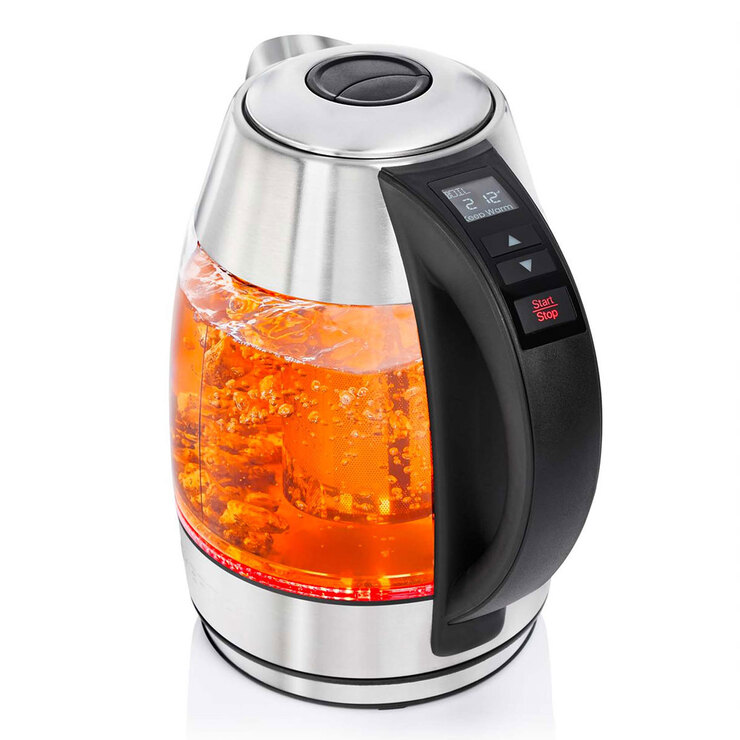 Chefman, Hervidor Eléctrico Digital 1.8L De Vidrio Con Ebullición Rápida — Imagen 1 de 4