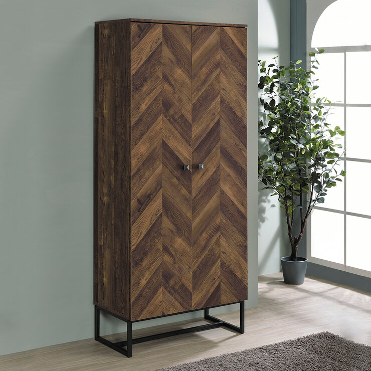 Coaster, Cameron, Gabinete Decorativo Alto de 2 Puertas — Imagen 1 de 4