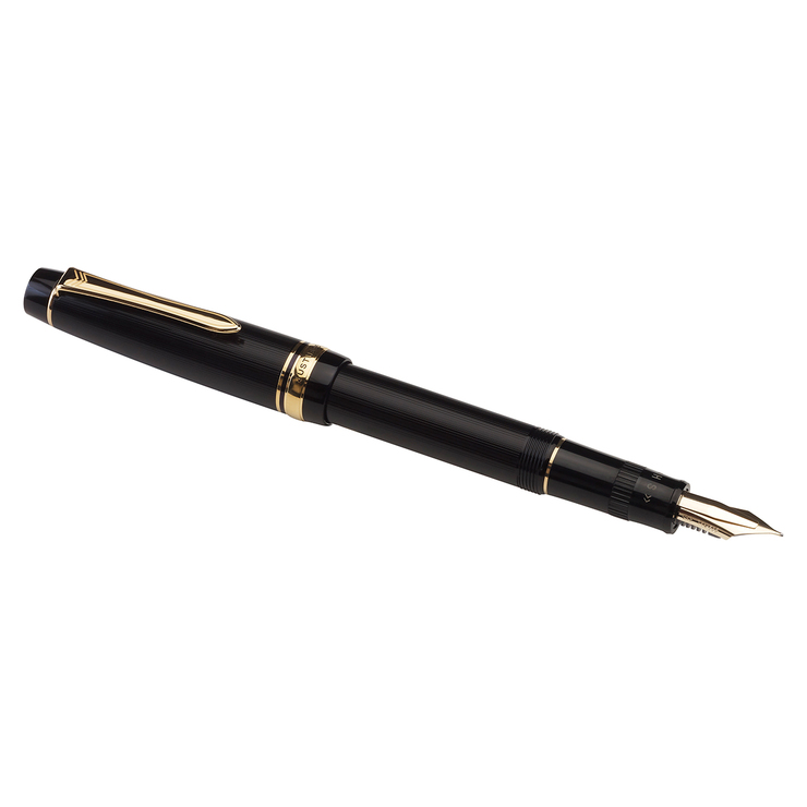 Pilot Justus pluma fuente punto mediano ajustable, plumilla de oro 14k — Imagen 3 de 4