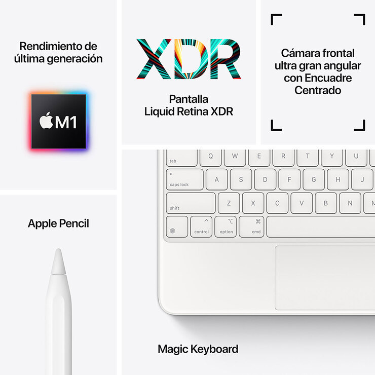Apple iPad Pro 12.9" Wi-Fi + Celular 512GB Gris Espacial — Imagen 4 de 4