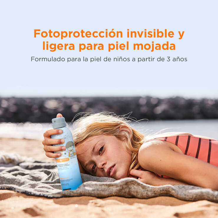 Isdin Fotoprotector FPS50 + Spray Wet Skin Pediátrico 250ml — Imagen 3 de 4