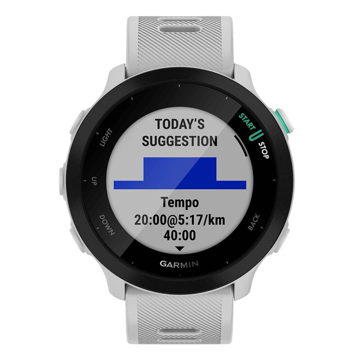 Garmin Reloj Inteligente GPS Forerunner 55 Blanco — Imagen 3 de 4