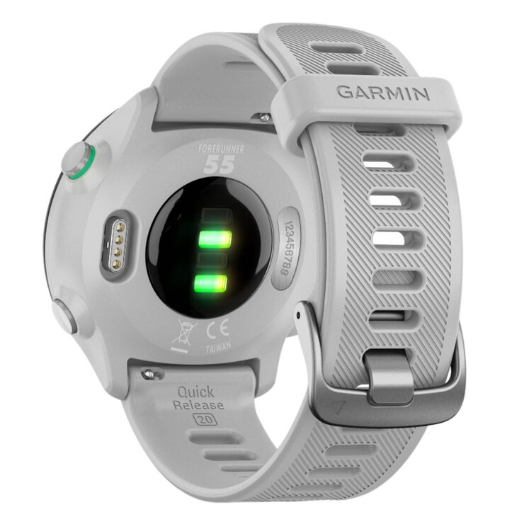 Garmin Reloj Inteligente GPS Forerunner 55 Blanco — Imagen 4 de 4