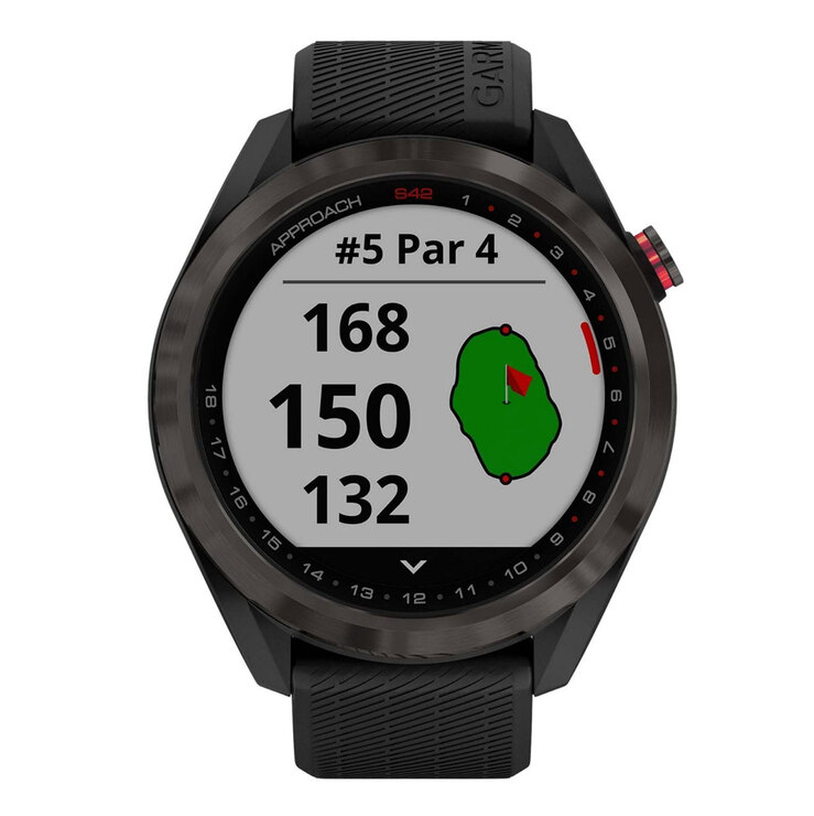Garmin Reloj Inteligente Approach S42 Golf GPS Gris Carbón/Negro — Imagen 2 de 4