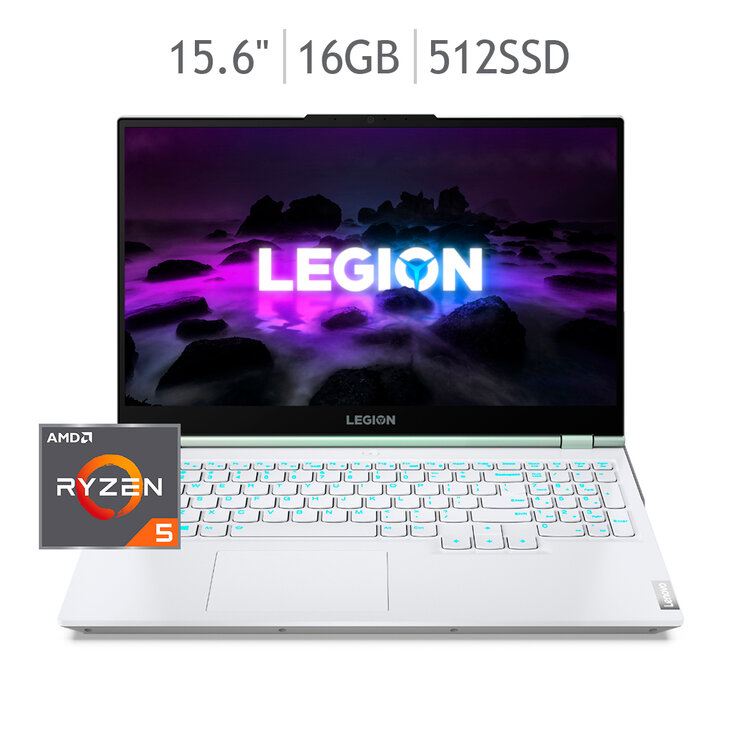 Lenovo Laptop Legion 5 15.6" NVIDIA GeForce RTX 3050  AMD Ryzen 5 5600H — Imagen 1 de 4