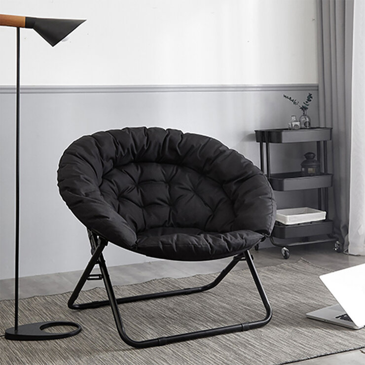 Urban Lounge Silla Plegable de Tela  (7 negras y 6 grises) — Imagen 2 de 3