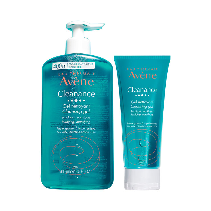 Avéne Cleanance Gel Facial Limpiador 2 pzas