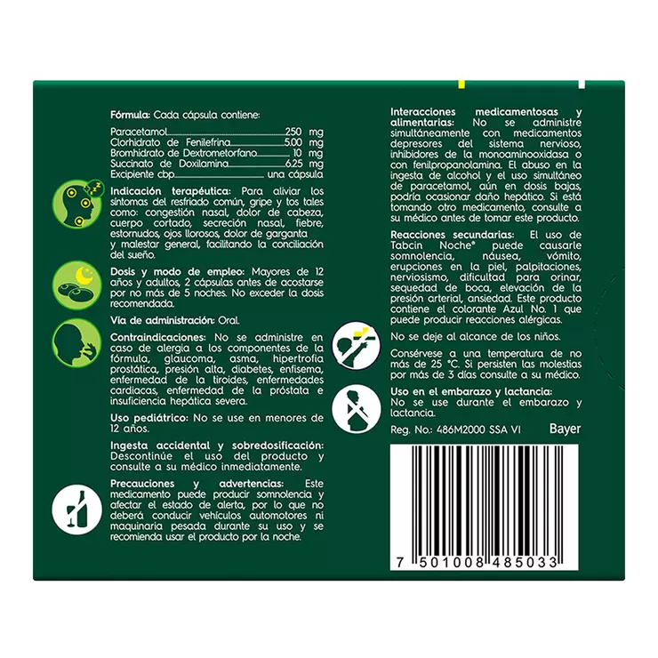 Tabcin Noche 2pk  — Imagen 2 de 2