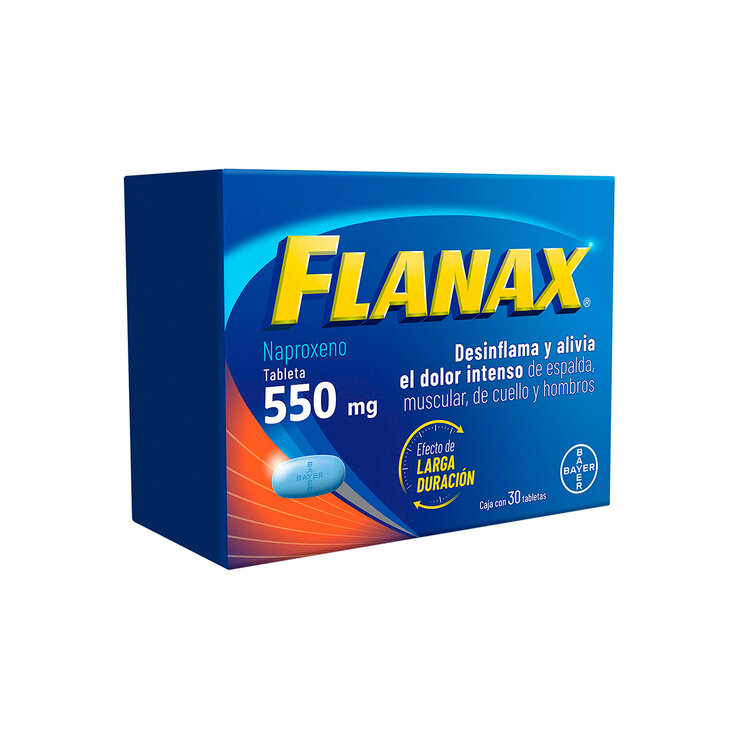 Flanax 550 mg 30 Tabletas — Imagen 3 de 4