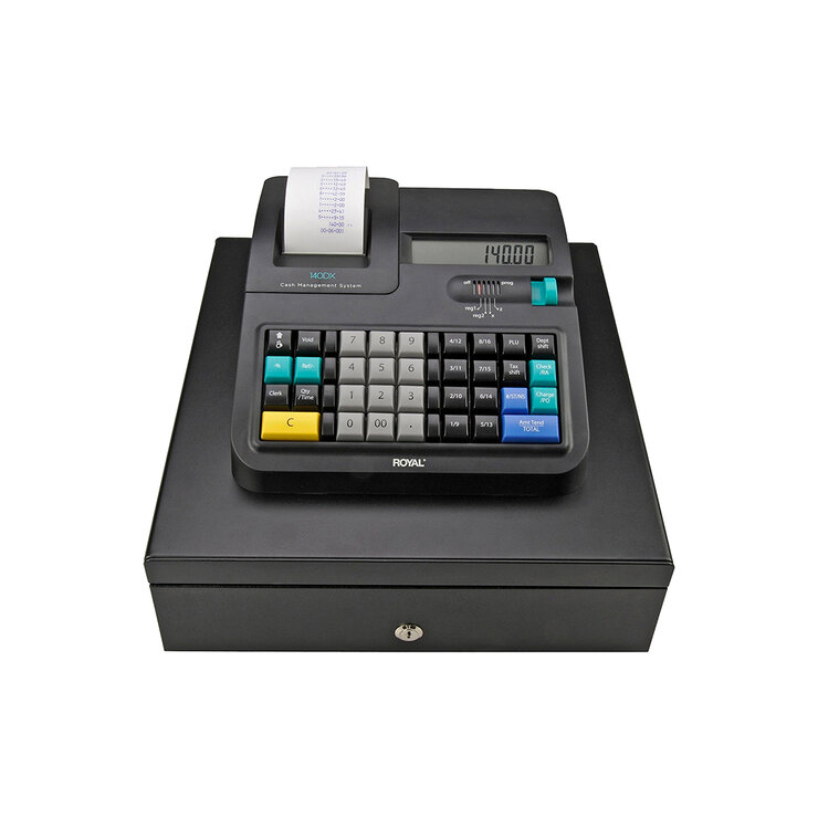 Royal Caja Registradora para Punto de Venta Modelo 140DX — Imagen 1 de 4