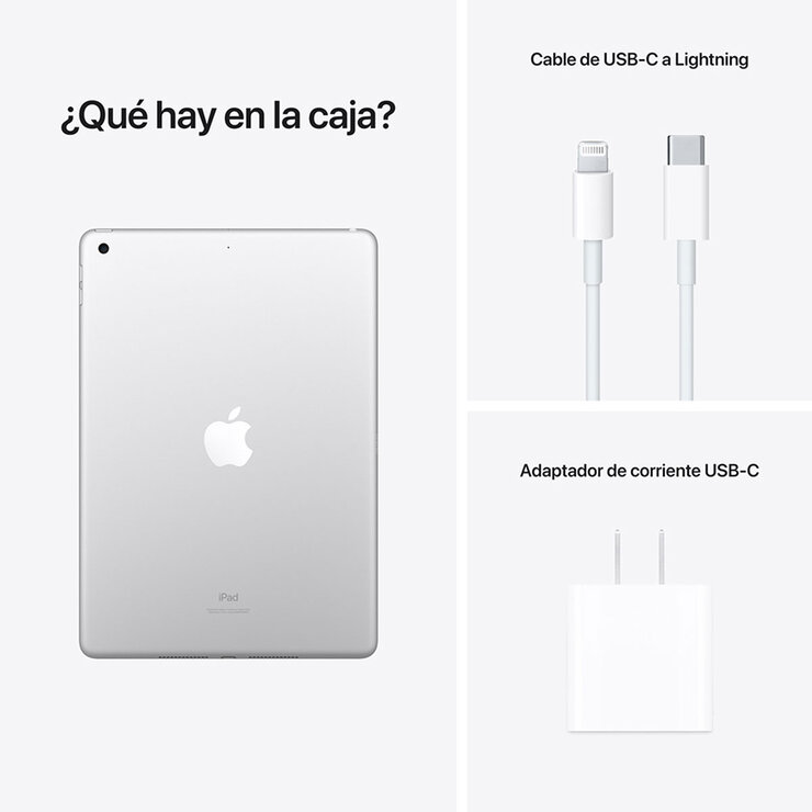 Apple iPad 10.2" Wi-Fi 256GB Plata (9ª Generación) — Imagen 4 de 4