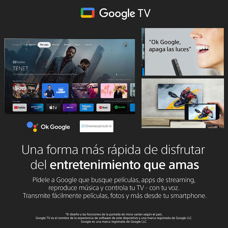 Sony Pantalla 65" 4K UHD Smart TV — Imagen 3 de 3