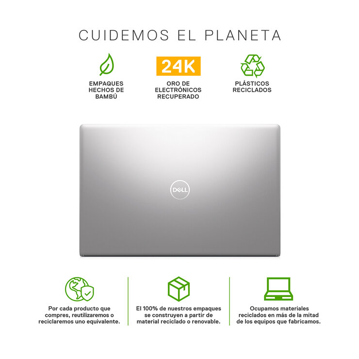 Dell Laptop Inspiron 15" 3515 AMD Ryzen™ 5 — Imagen 2 de 4